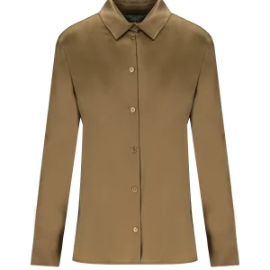 MM MAX MARA EMIRO CAMEL SHIRT