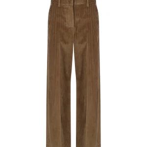 MAX MARA WEEKEND TANIA BROWN PANTS