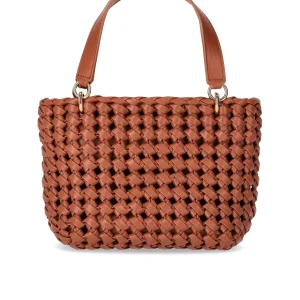 THEMOIRè KOBO LIGHT BROWN HANDBAG
