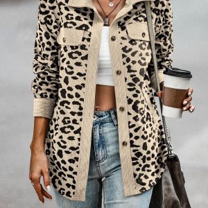 Veste Léopard Pour Femmes - Alina