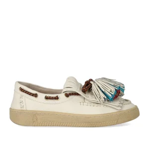 ELENA IACHI SMASH WHITE LOAFER