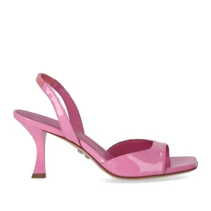 SERGIO LEVANTESI IRENE PINK HEELED SANDAL