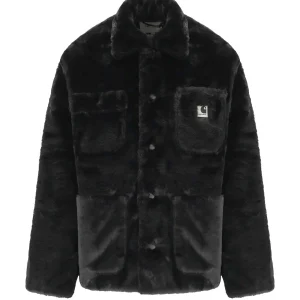CARHARTT WIP W' OLNEY MICHIGAN BLACK JACKET