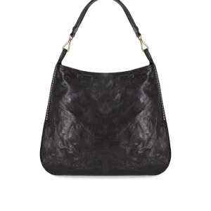 CAMPOMAGGI LUANA BLACK SHOULDER BAG