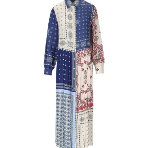 MAX MARA WEEKEND ZUAI MULTICOLORED SHIRT DRESS