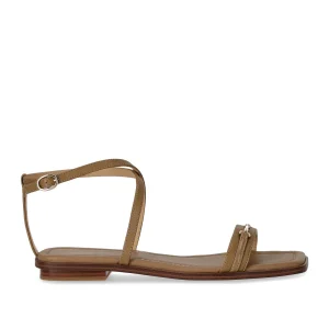 MICHAEL KORS LENA BEIGE FLAT SANDAL