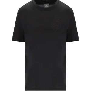 MM MAX MARA GATTONI BLACK T-SHIRT