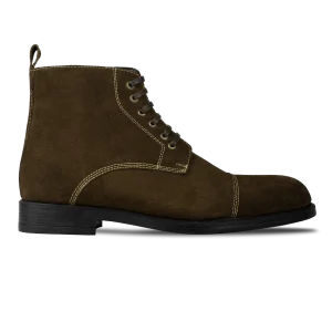 Becker: Boots Homme - Cuir Marron