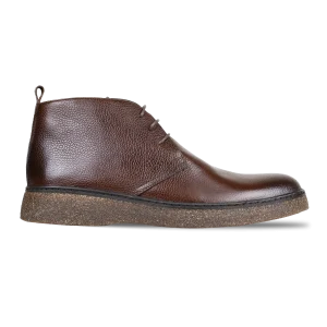 Bridge: Demi Bottes Homme - Cuir Marron