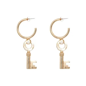 ESSENTIEL ANTWERP GENTRY GOLD EARRINGS