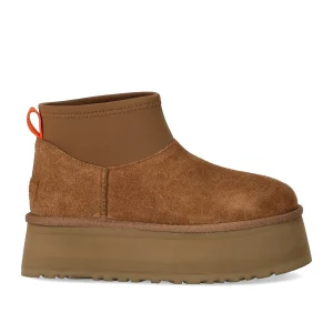 UGG CLASSIC MINI DIPPER CHESTNUT BOOT