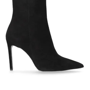 NCUB MIL BLACK HEELED ANKLE BOOT