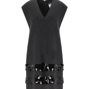 MAX MARA WEEKEND BRUNNER1234 ANTHRACITE GREY DRESS