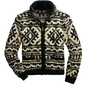Veste Zippée D'hiver pour Hommes