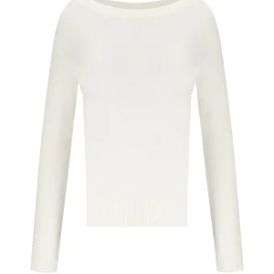 MM MAX MARA SVAGO WHITE SWEATER