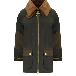 BARBOUR ALLERSTON WAX OLIVE GREEN JACKET