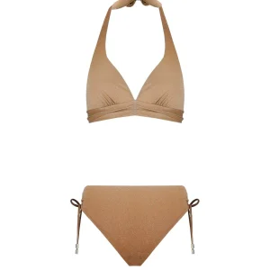 MAX MARA BEACHWEAR BETTA B CUP GOLD BIKINI