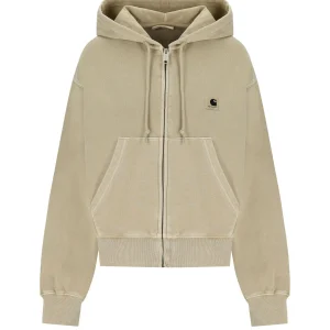 CARHARTT WIP W' NELSON FLEUR DE SEL HOODIE