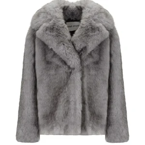 STAND STUDIO VALENTINA PIGEON GREY JACKET