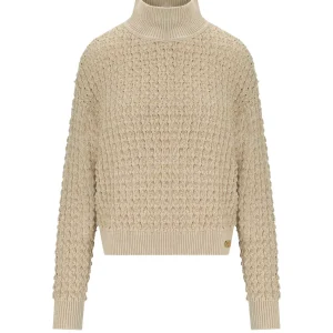 ELISABETTA FRANCHI HONEY TURTLENECK SWEATER