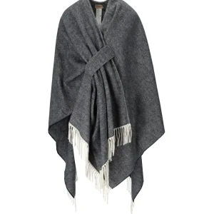 TWINSET GREY CAPE