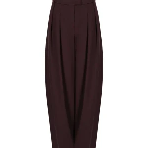 K.K. BALLOON BURGUNDY PANTS