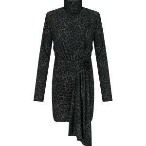 ESSENTIEL ANTWERP IMORTEL BLACK DRESS
