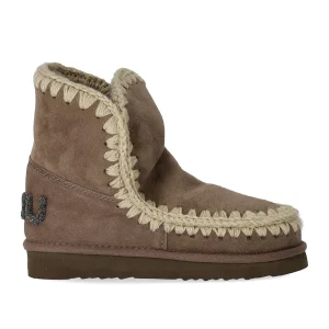 MOU ESKIMO 18 GLITTER LOGO ELEPHANT GREY BOOT