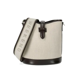 MAX MARA WEEKEND VASAIO BEIGE BUCKET BAG