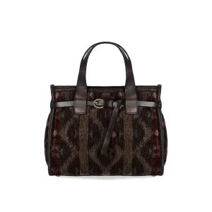 CAMPOMAGGI PATRIZIA BROWN HANDBAG