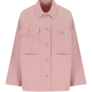 MAX MARA WEEKEND ALBUM PINK SHIRT JACKET