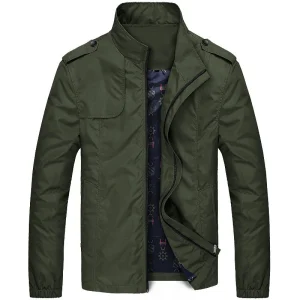 Veste Bombardier à Fermeture Eclair pour Hommes