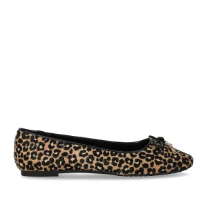 MICHAEL KORS NORI ANIMAL PRINT BALLET FLAT