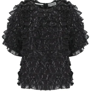 ESSENTIEL ANTWERP INCARVILLEA ZWART TOP