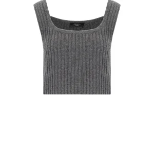 MAX MARA WEEKEND ZURCA ANTHRACITE GREY TOP