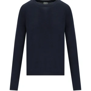 MM MAX MARA MALESIA NAVY BLUE CREWNECK SWEATER