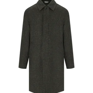 MANUEL RITZ MELNGE GREEN COAT