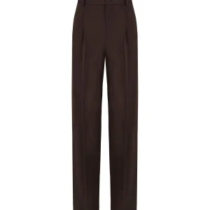 ELISABETTA FRANCHI BROWN PANTS