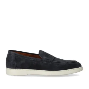 DOUCAL'S ADLER DARK BLUE LOAFER