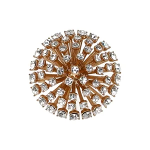 MAX MARA WEEKEND CIVADA GOLD BROOCH