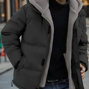 Veste d'hiver à Capuche pour Hommes