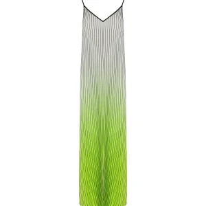 ESSENTIEL ANTWERP HAURUS GREEN LONG DRESS
