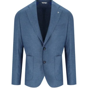 MANUEL RITZ CARTA DA ZUCCHERO SINGLE-BREASTED JACKET
