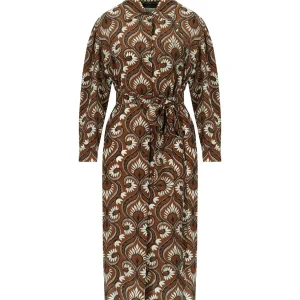 MAX MARA WEEKEND DOLMEN BROWN DRESS