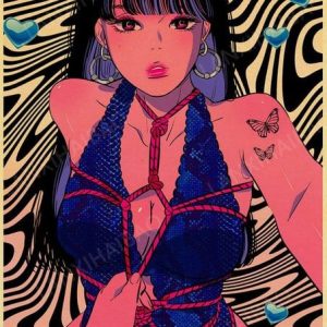 Affiche Japonaise Rétro Kawaii Edition 2