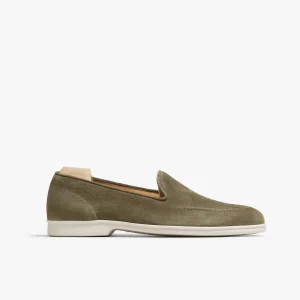Brännö II – Moss Green Suede