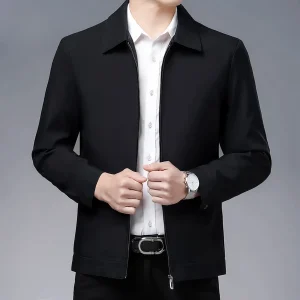 Veste de Costume Zippée pour Homme