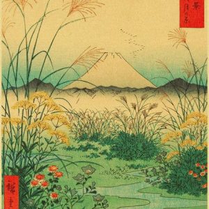 Estampe japonaise fleurs