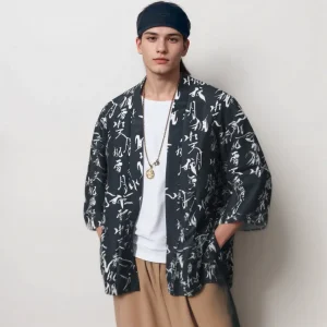 Haori homme streetwear