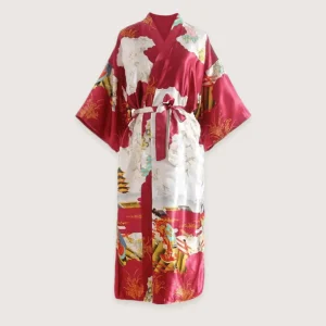 Kimono long soie | Akane